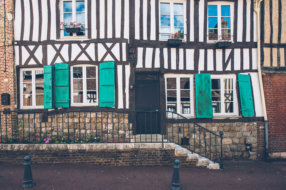 Maison pans de bois, Lyons-la-Forêt © Max Coquart, Best Jobers