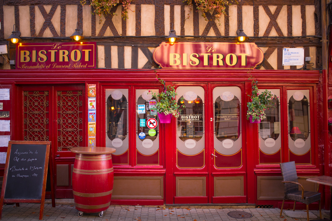 Restaurant Le Bistrot, Bernay © Eure Tourisme, Miles&Love
