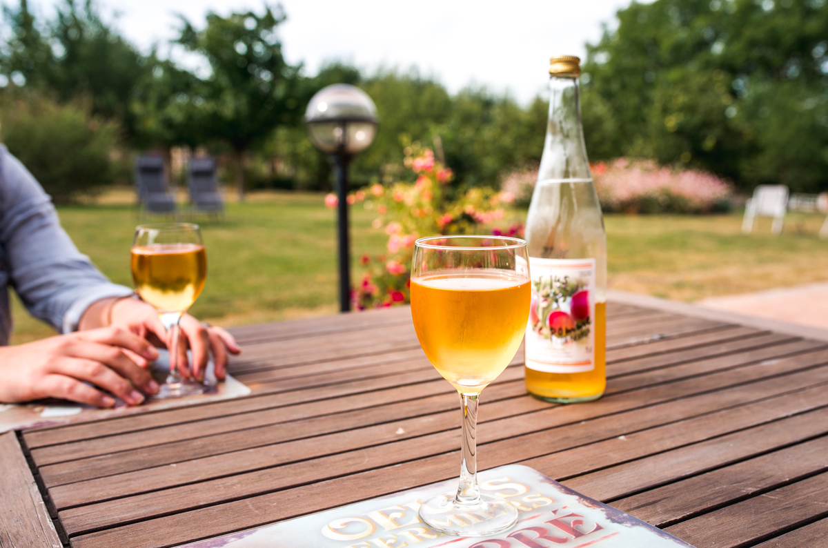 Dégustation de jus de pomme aux Vergers de la Grand-Mare © ADT de l'Eure, Miles&Love Dégustation de jus de pomme aux Vergers de la Grand-Mare © ADT de l'Eure, Miles&Love