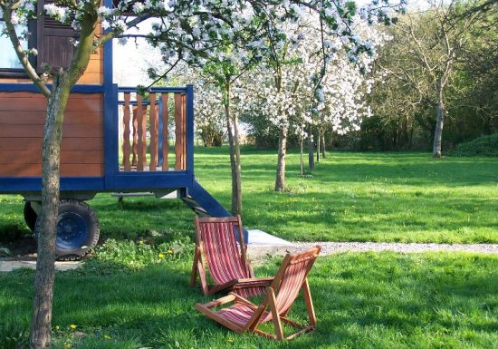 ©DR Sainte-Anne gypsy caravan