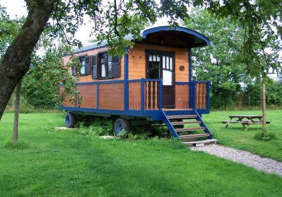 ©DR Sainte-Anne gypsy caravan