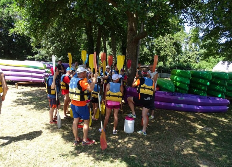 Canoe Advent’Eure – canoe trip hire – Restaurant la Terrasse