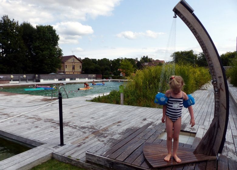 Rugles district natural swimming pool