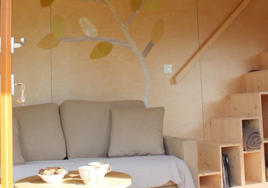 © La Cabane Heureuse Gîte écologique La Cabane Heureuse