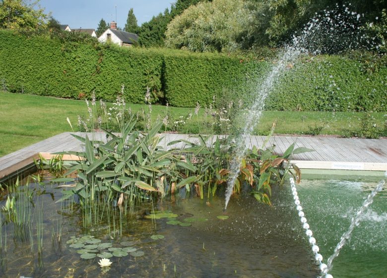 Rugles district natural swimming pool