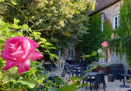 Salon de thé de la “Villa Aliénor”