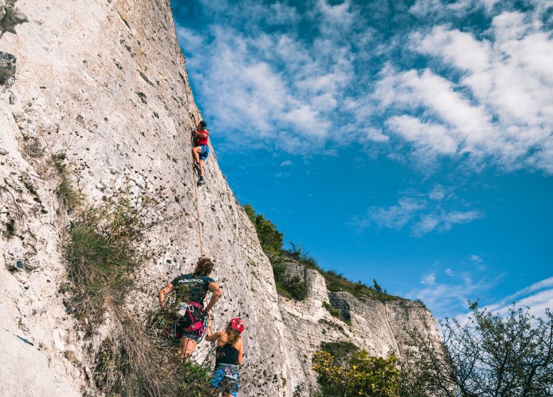 Le Val Saint Martin climbing site